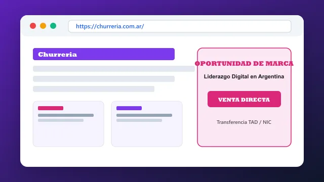 Modelo de aplicación comercial y proyectos digitales para churreria.com.ar